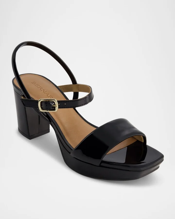 Canto Patent Leather Platform Sandals - Image 2