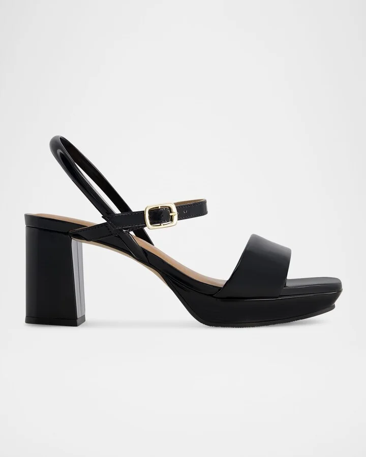 Black Soft Patent Leather