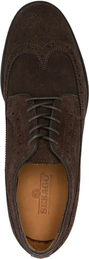 Canton suede Derby shoes - Image 4