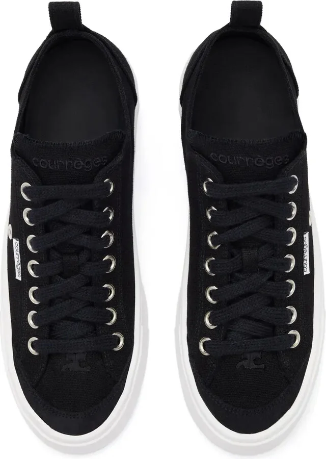 Canvas 01 lace-up sneakers - Image 4