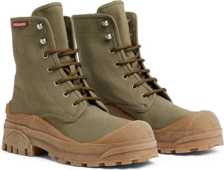 Canvas Ankle Boots - Image 2