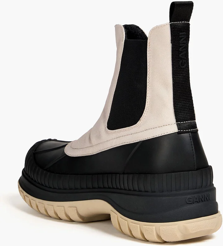 Canvas Chelsea boots - Image 3