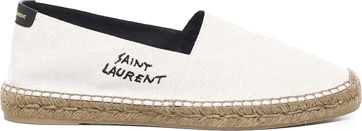 Canvas Espadrilles With Embroidery