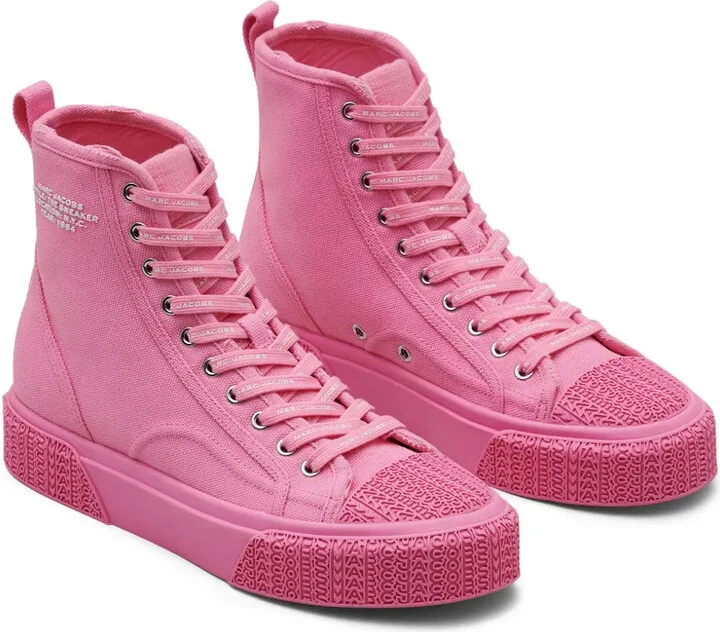 Canvas High-Top Sneakers - Image 2