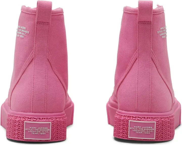 Canvas High-Top Sneakers - Image 3