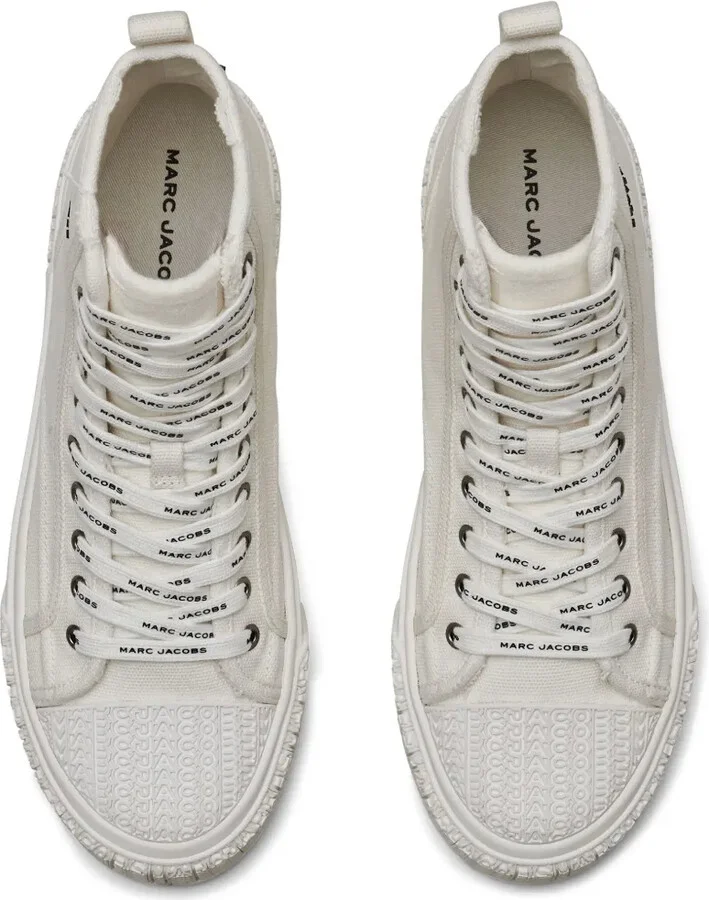 Canvas High-Top Sneakers - Image 4