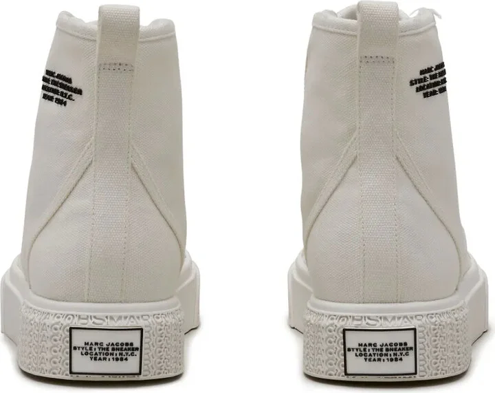 Canvas High-Top Sneakers - Image 5
