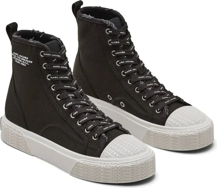 Canvas High-Top Sneakers - Image 2