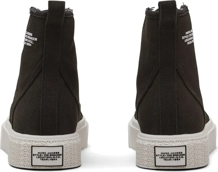Canvas High-Top Sneakers - Image 3