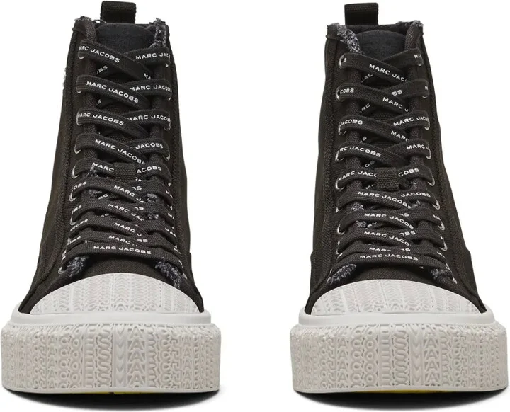 Canvas High-Top Sneakers - Image 4