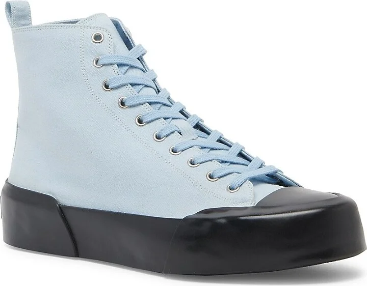 Canvas High-Top Sneakers - Image 2