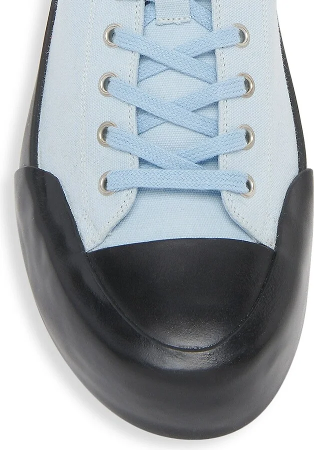 Canvas High-Top Sneakers - Image 4