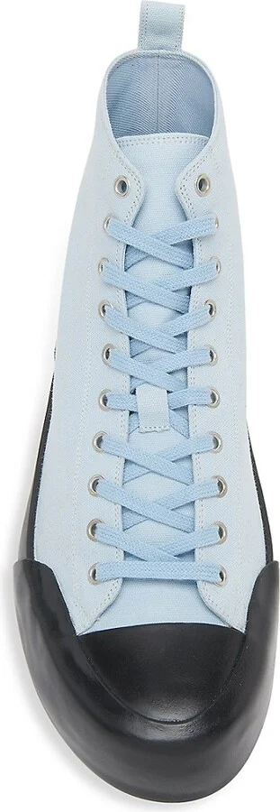 Canvas High-Top Sneakers - Image 5