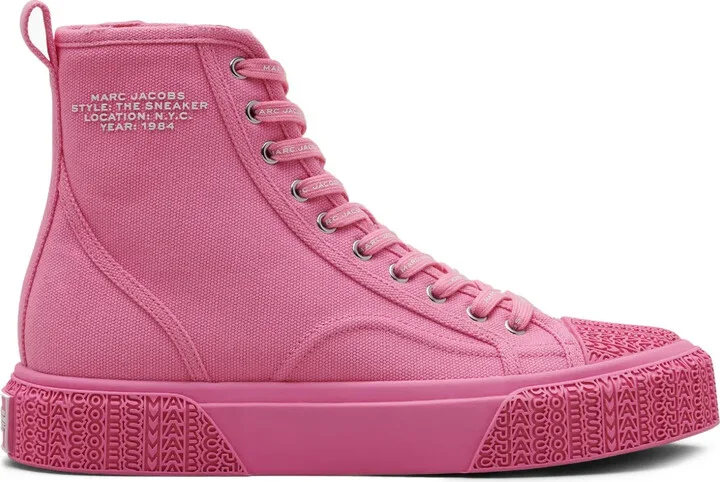 Canvas High-Top Sneakers