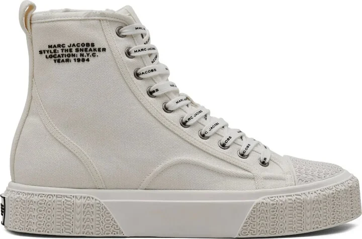 Canvas High-Top Sneakers