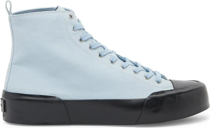 Canvas High-Top Sneakers