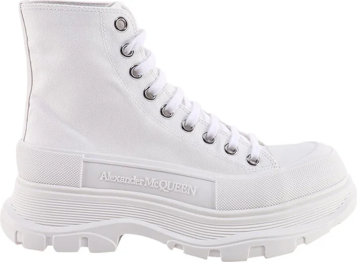Canvas High-top Sneakers