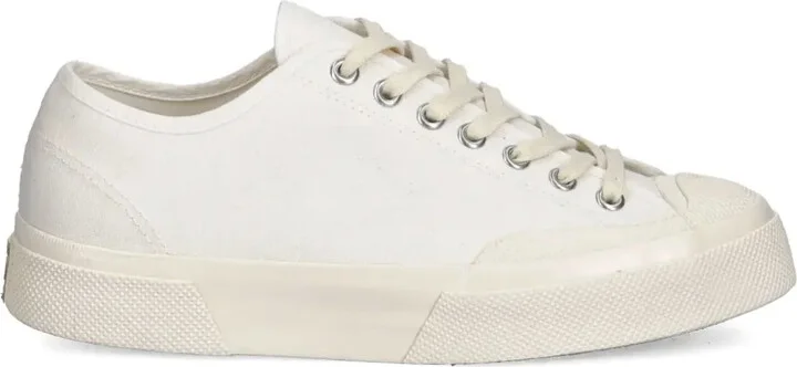 Canvas Lace-Up Sneakers