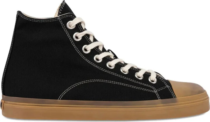 Canvas Lace-Up Sneakers