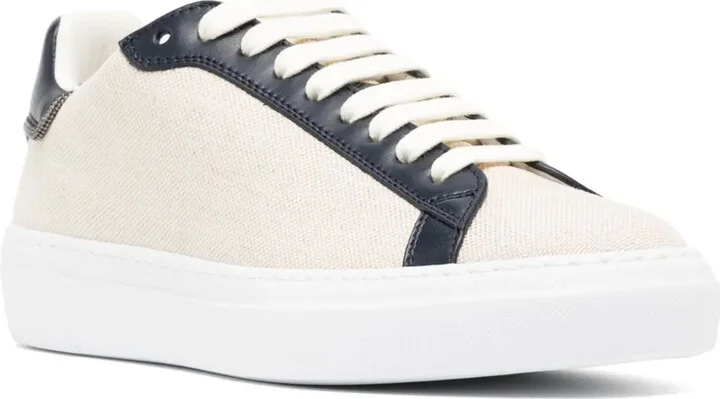 Canvas Leather Sneakers - Image 2