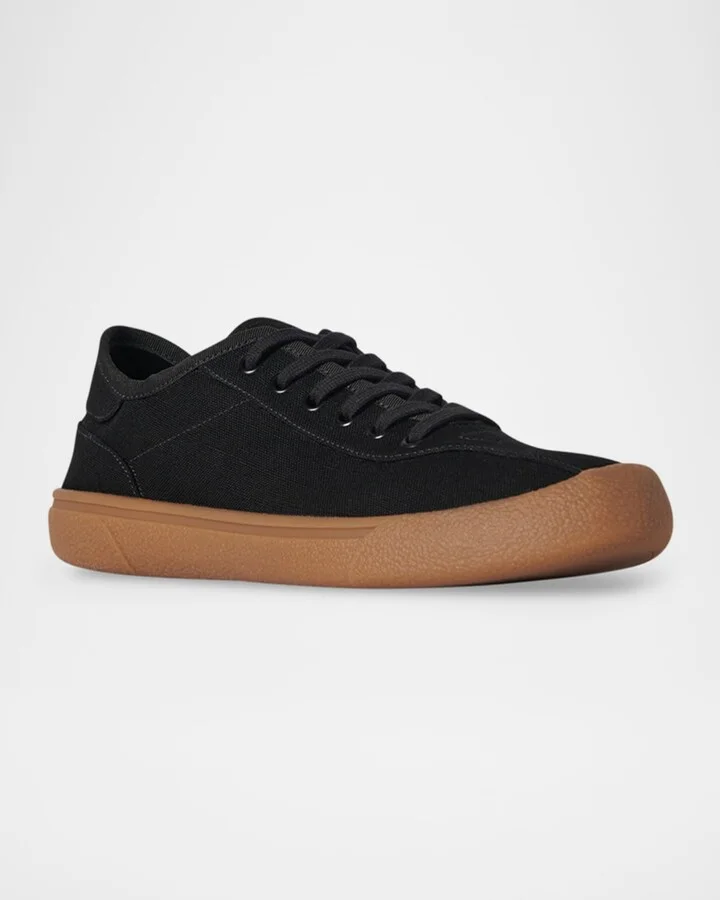 Canvas Low-Top Sneakers - Image 3