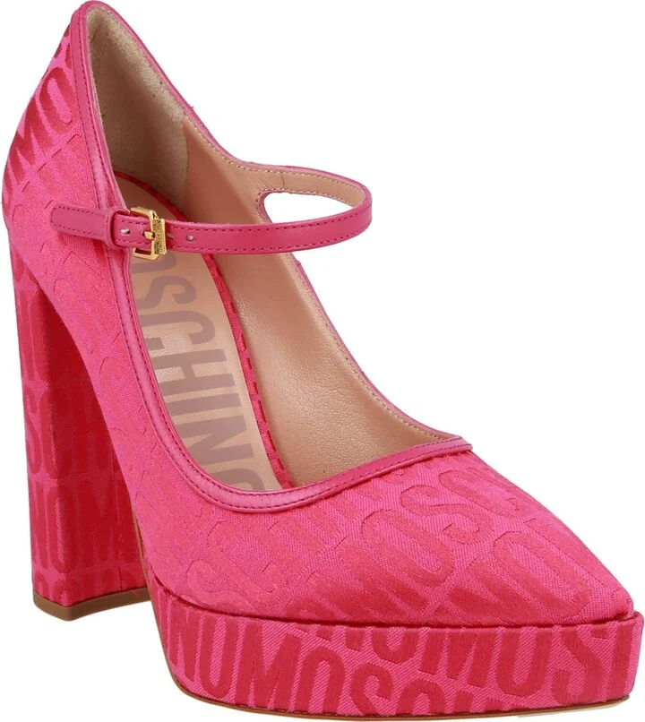 Canvas Mary Jane Pump