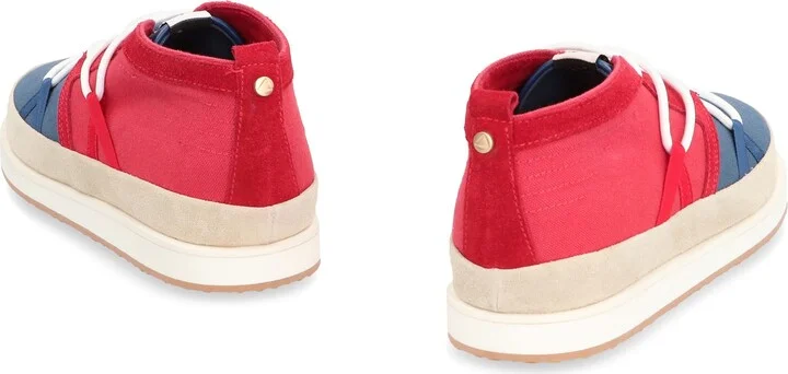 Canvas Mid-top Sneakers - Image 4