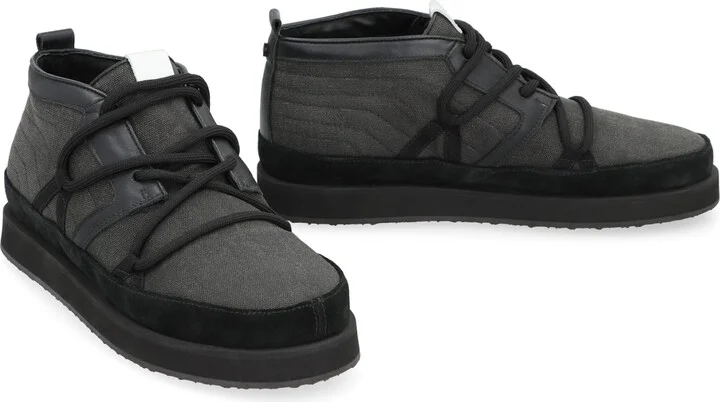 Canvas Mid-top Sneakers - Image 3