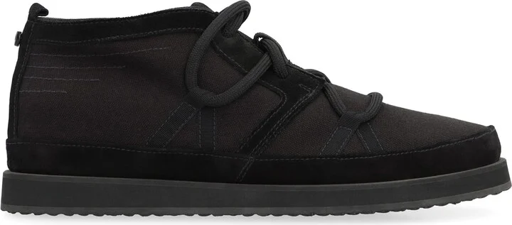 Canvas Mid-top Sneakers
