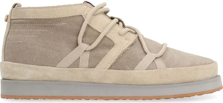 Canvas Mid-top Sneakers