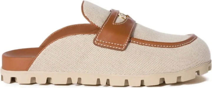 Canvas Mules