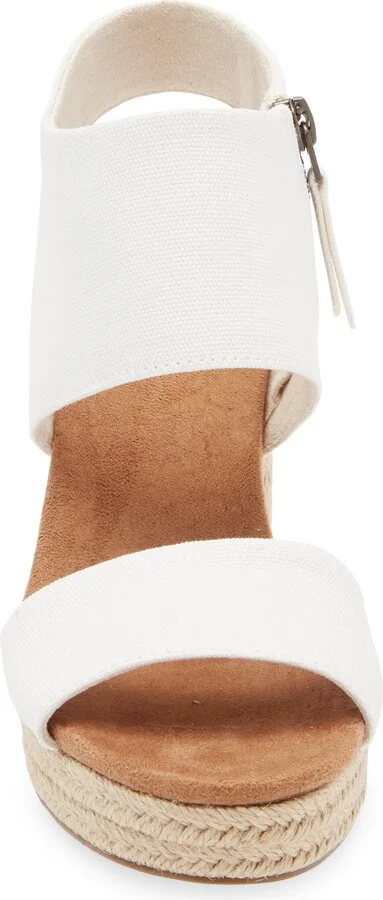 Canvas Platform Sandal - Image 3