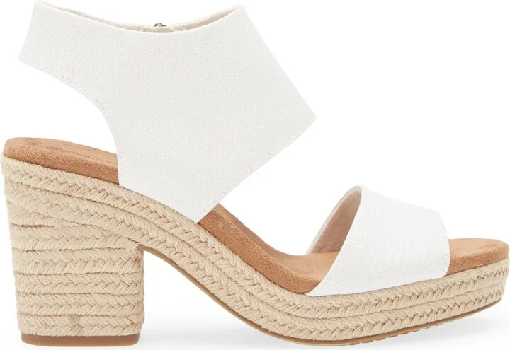Canvas Platform Sandal - Image 4