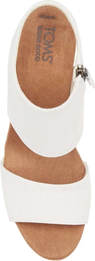 Canvas Platform Sandal - Image 5