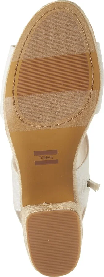 Canvas Platform Sandal - Image 6