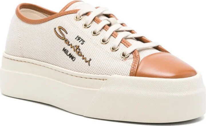 Canvas Platform Sneakers - Image 2