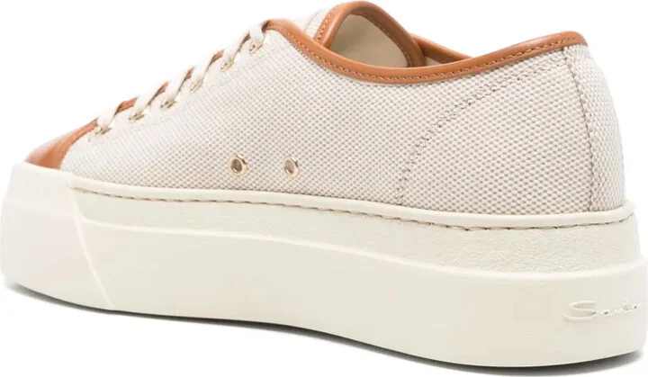 Canvas Platform Sneakers - Image 3