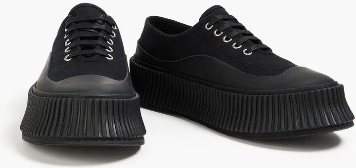 Canvas platform sneakers - Image 2