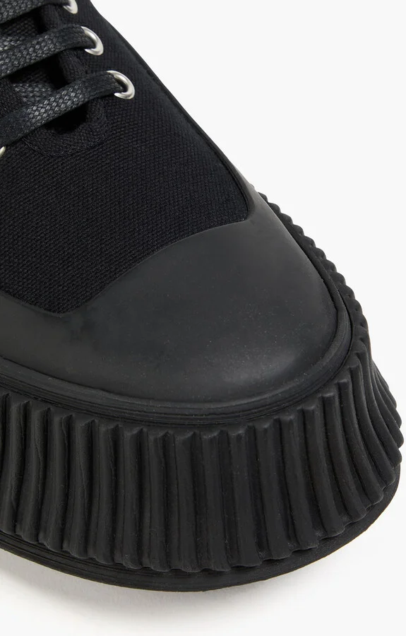 Canvas platform sneakers - Image 4
