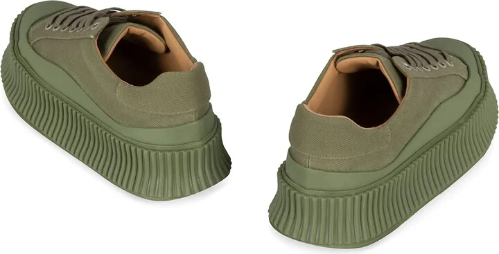 Canvas Platform Sneakers - Image 4