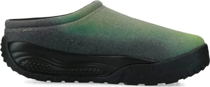 Canvas Slip-On Mules