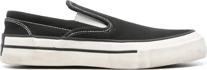 Canvas Slip-On Sneakers