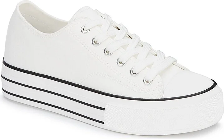 Canvas Sneakers Platform