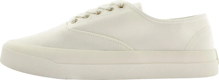Canvas Trainers Off White