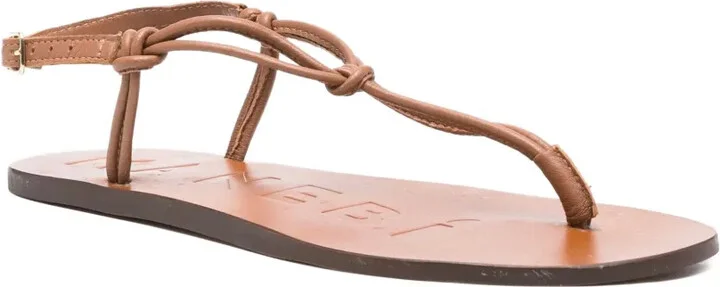 Canyon knotted leather thong sandals - Image 2