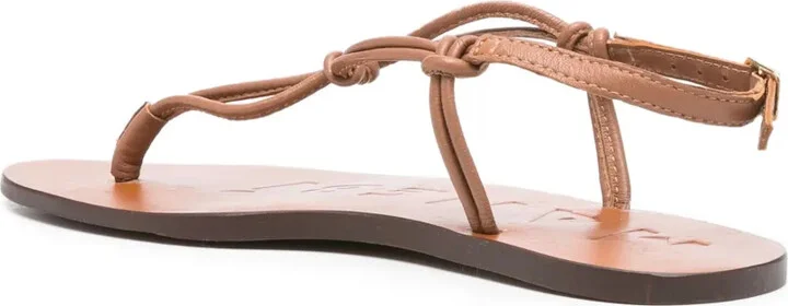 Canyon knotted leather thong sandals - Image 3