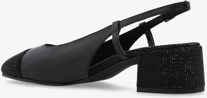 Cap-Toe 45 Pavé Slingback Pumps - Image 2