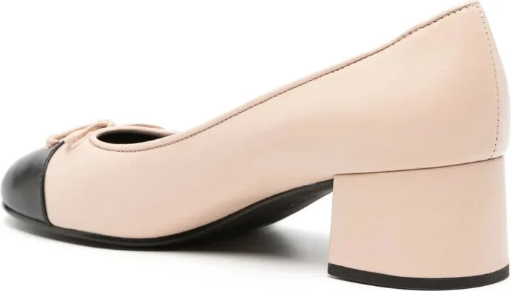 Cap-Toe 45mm leather pumps - Image 3