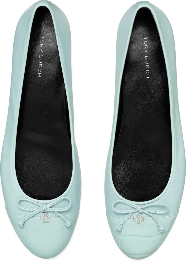 Cap-Toe Ballerina Shoes - Image 4