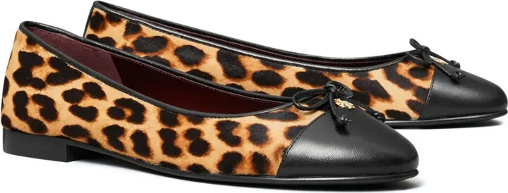Cap-Toe Ballerina Shoes - Image 2